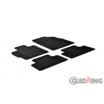 Original Gledring Passform Fußmatten Gummimatten 4 Tlg.+Fixing - Mazda CX-7 2007 ->/DIESEL